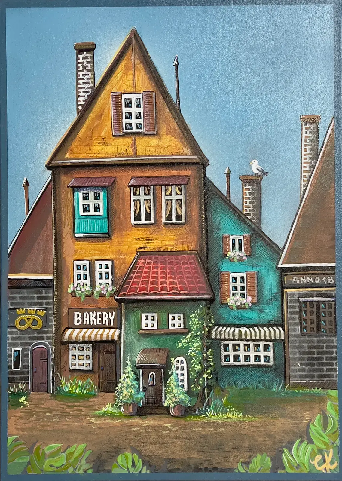 The Bakery - Blandteknik av KvantART (såld)