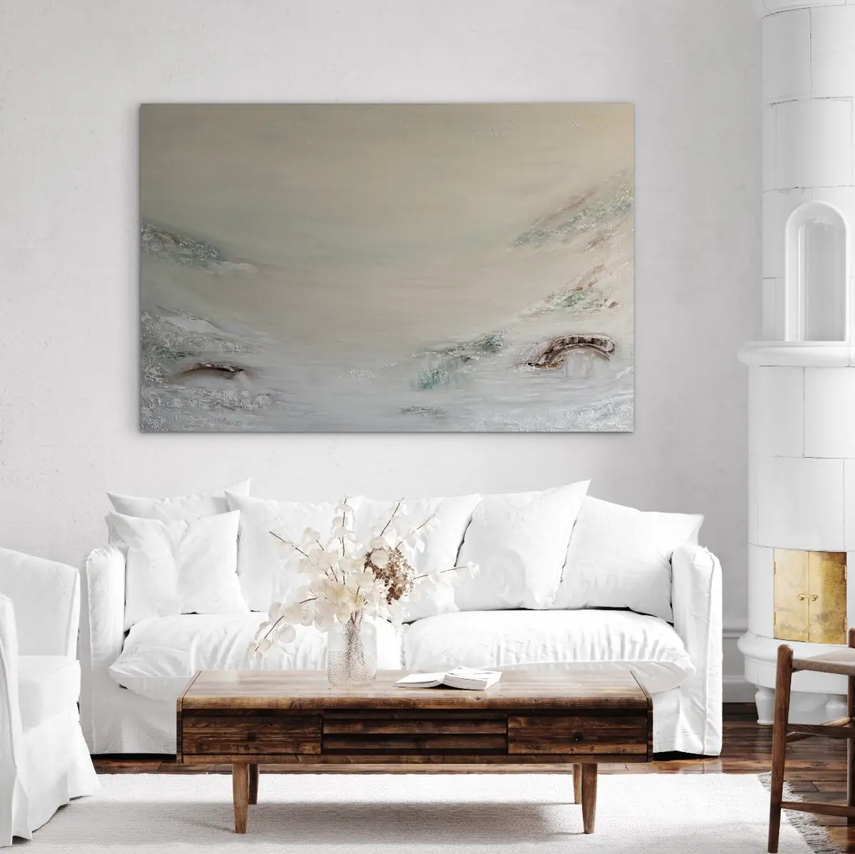 Open ways - Akryl - Abstract Expressionism - 150×100 cm av Johanna Odder