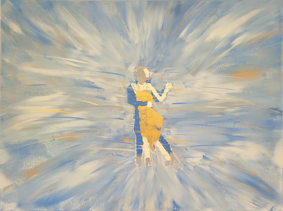 When we dance - Akryl - Abstract - 80×60 cm av Mlys Art