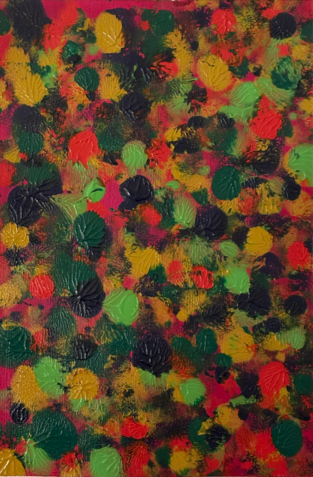 Virrvarr - Akryl av Ann-Christin (Acmpainting) Martinsson