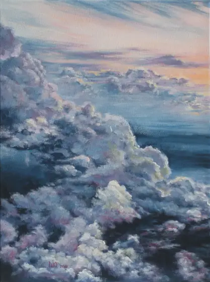 Bland molnen